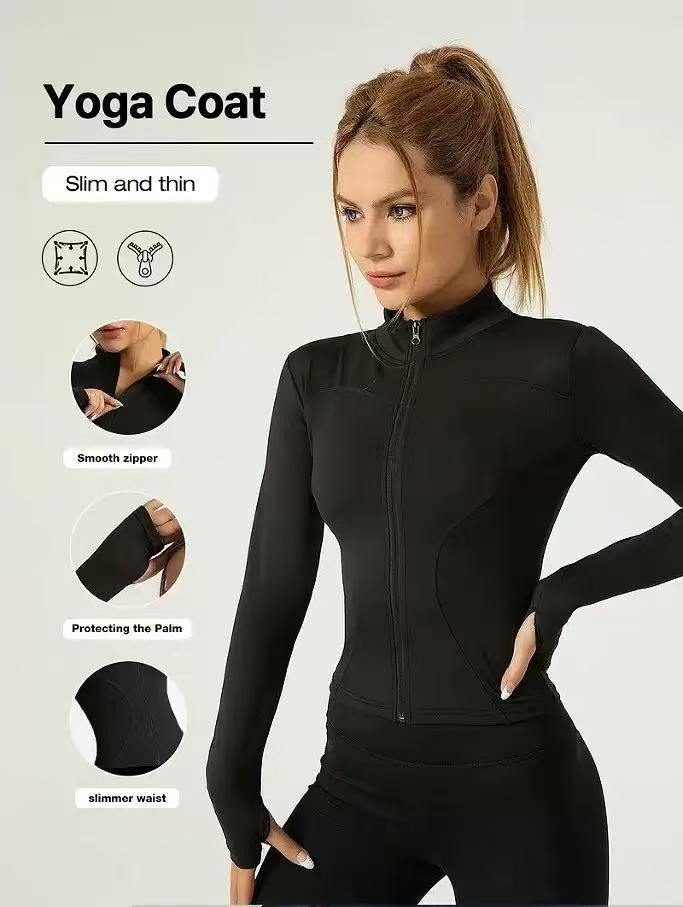 Pilates Yoga Edition - Veste de fitness, haut moulant à