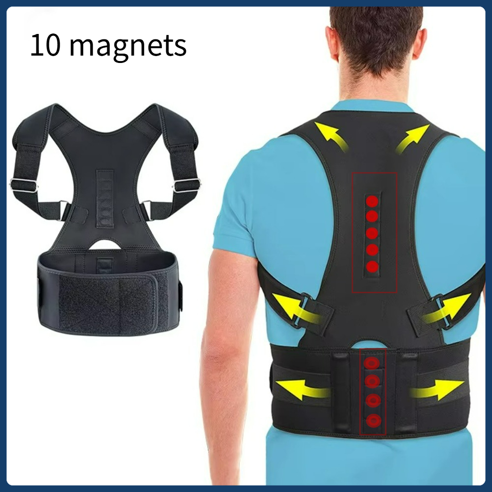 Posture Pole Corrector - Ceinture de soutien orthopédique réglable pour