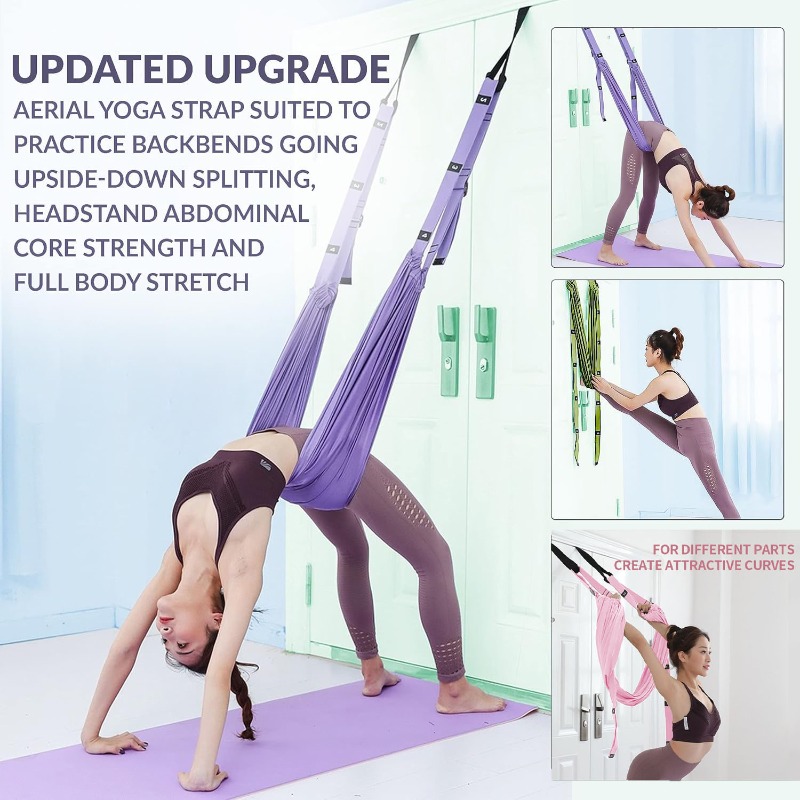 Pilates Yoga Aerial - Ensemble de hamac de yoga aérien