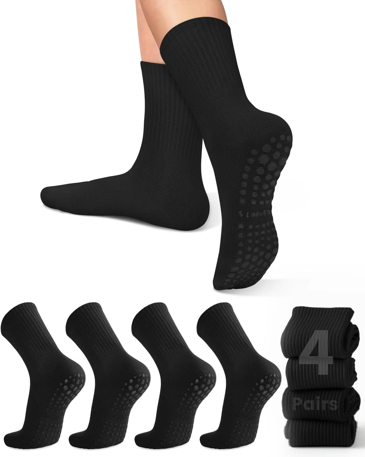 4 paires de chaussettes de yog - Pilates & Yoga Unleashed International Academy Yonkers avis et prix