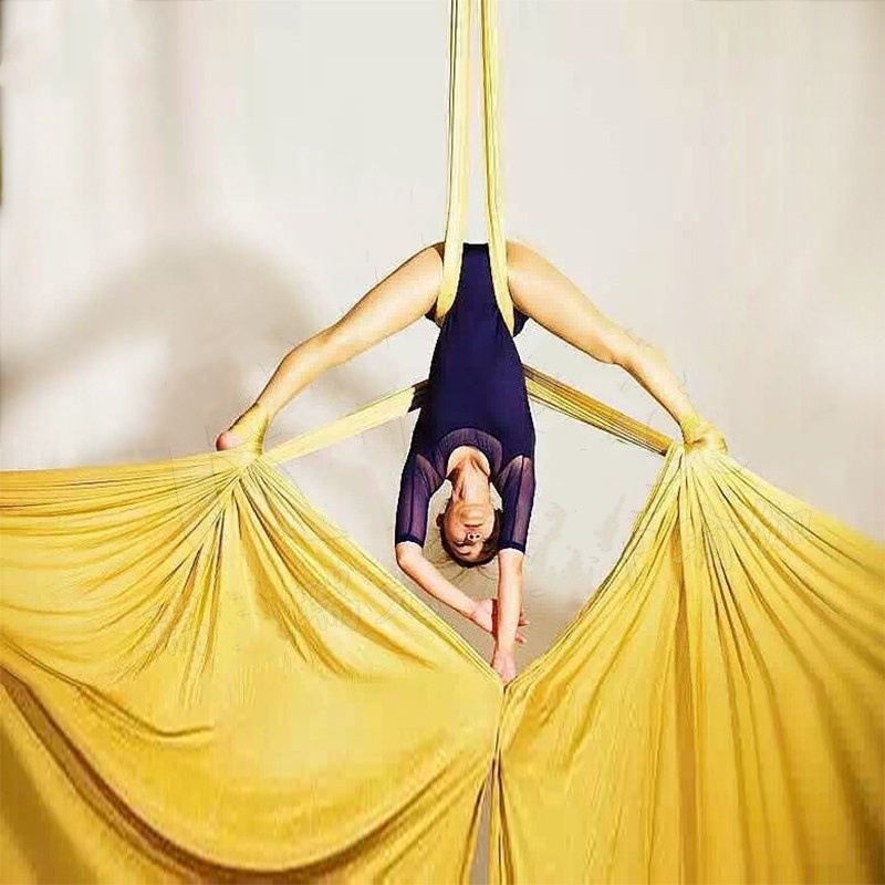 Hamac de yoga aérien en satin  - Pilates Yoga Aerial avis et prix