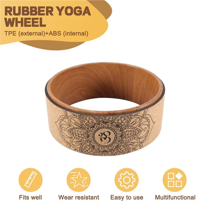 Roue de yoga Superior-Cork pou - Yoga Wheel Dharma avis et prix